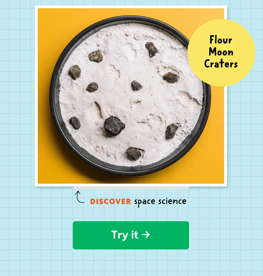 Flour Moon Craters
