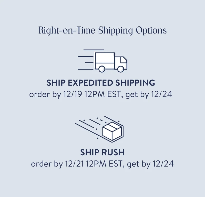 Celebrate the holiday with free shipping on orders of $50+.