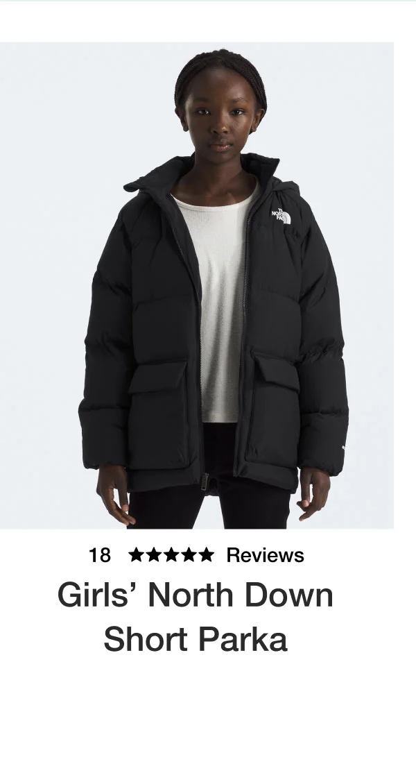 Girls' North Down Short Parka