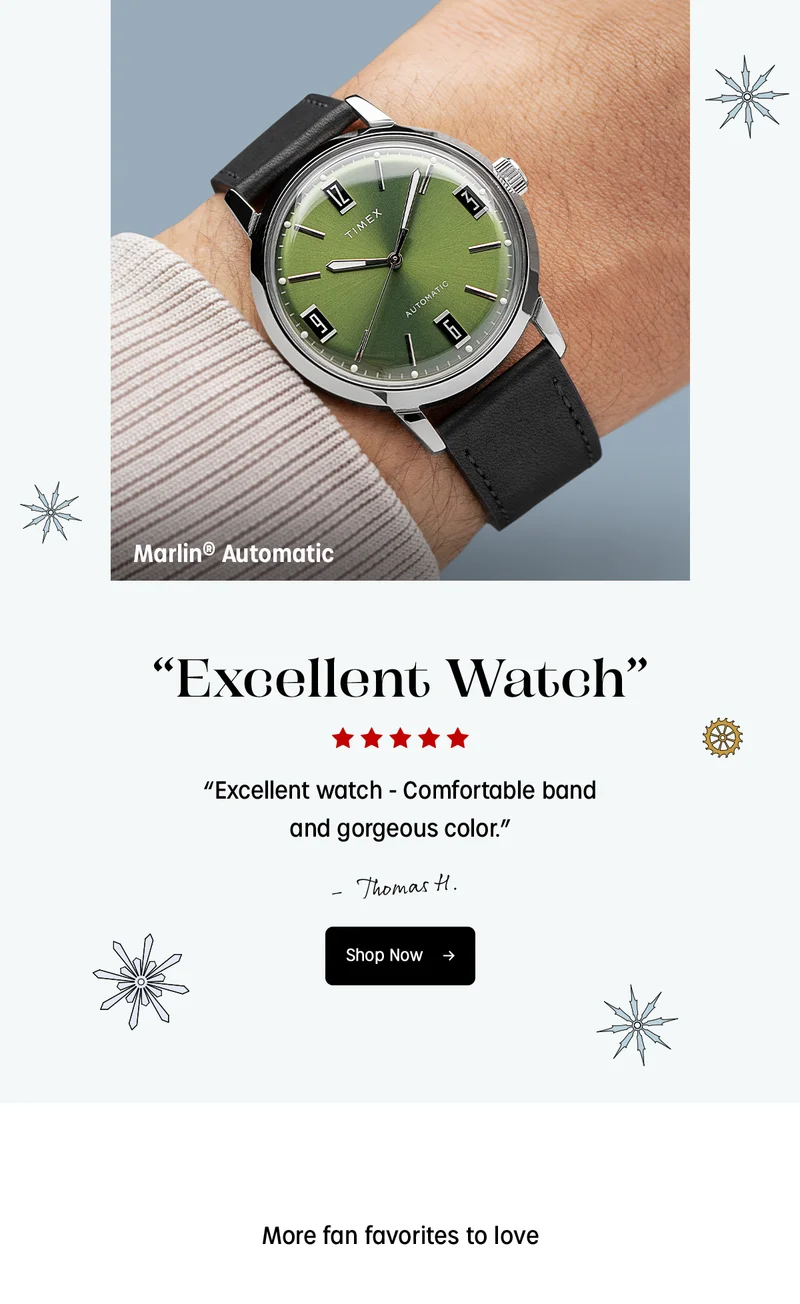 Shop Now (Marlin Automatic) - Timex
