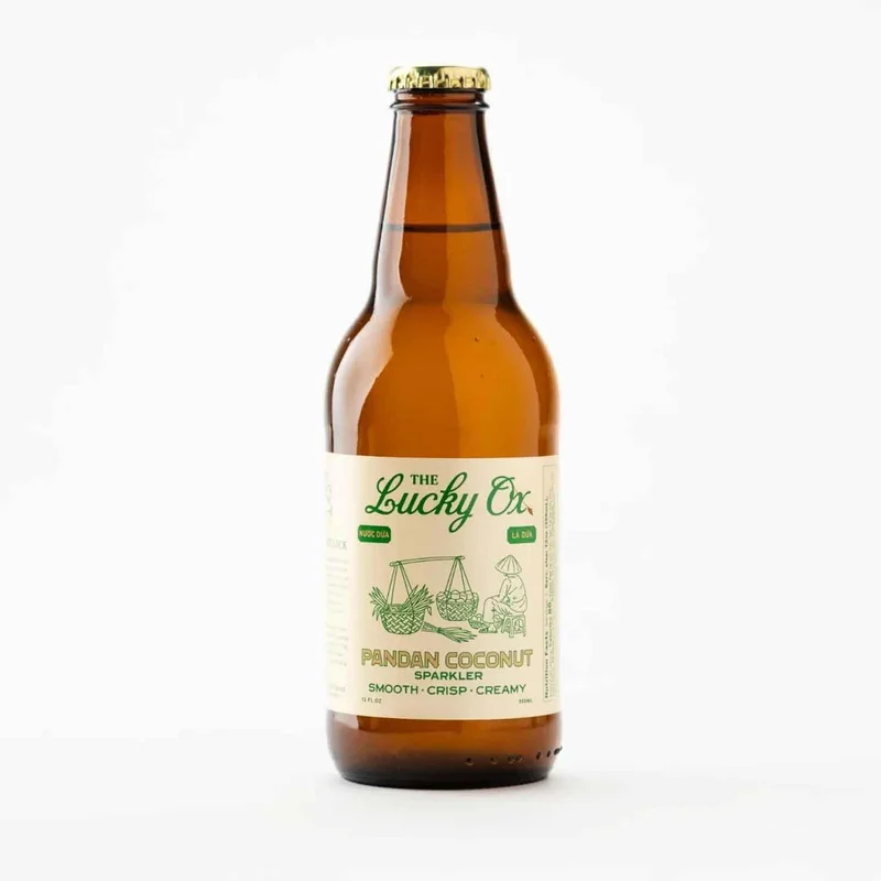 Coconut Sparkler, Pandan, Fl 12 Oz