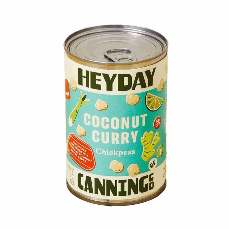 Chickpeas, Coconut Curry, 15 Oz