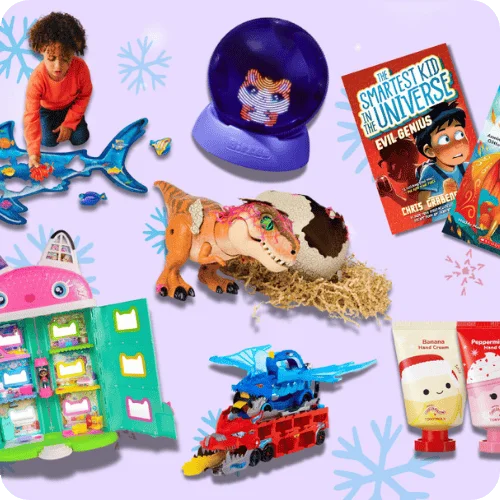 a collage of 2025's top gifts for kids a collage of 2025's top gifts for kids