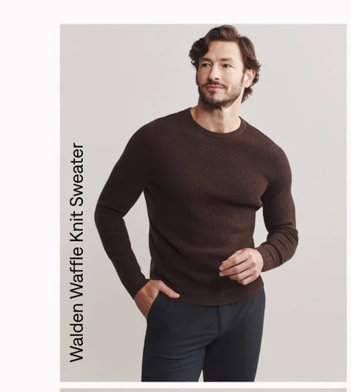 Walden Waffle Knit Sweater