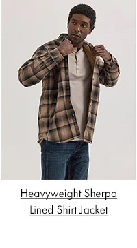 Heavyweight Sherpa Lined Shirt Jacket