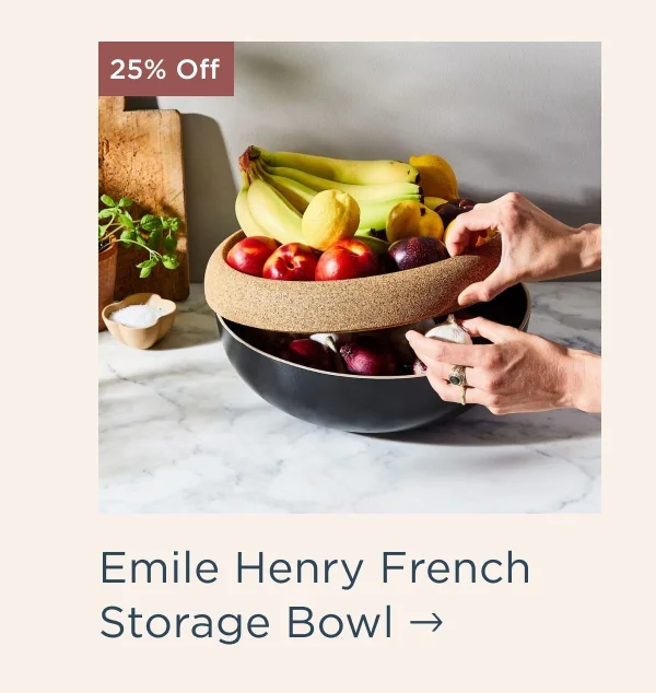 Emile Henry French Storage Bowl