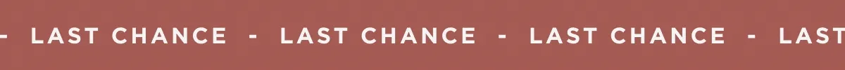 Last Chance