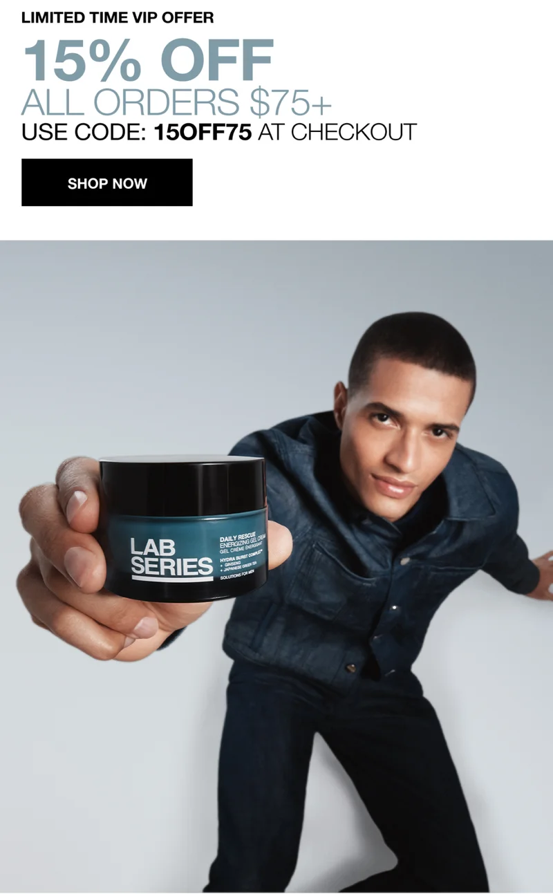 LIMITED TIME VIP OFFER 15% OFF. ALL ORDERS $75+ USE CODE: 15OFF75 AT CHECK OUT. SHOP NOW