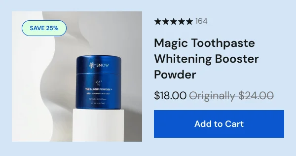 Magic Toothpaste Whitening Booster Powder [ADD TO CART]