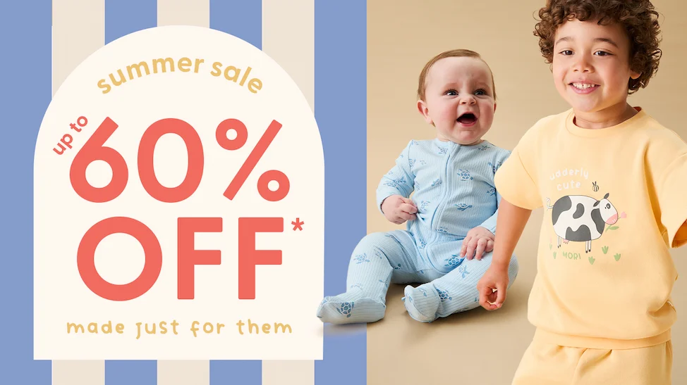 up to 60% OFF summer sale