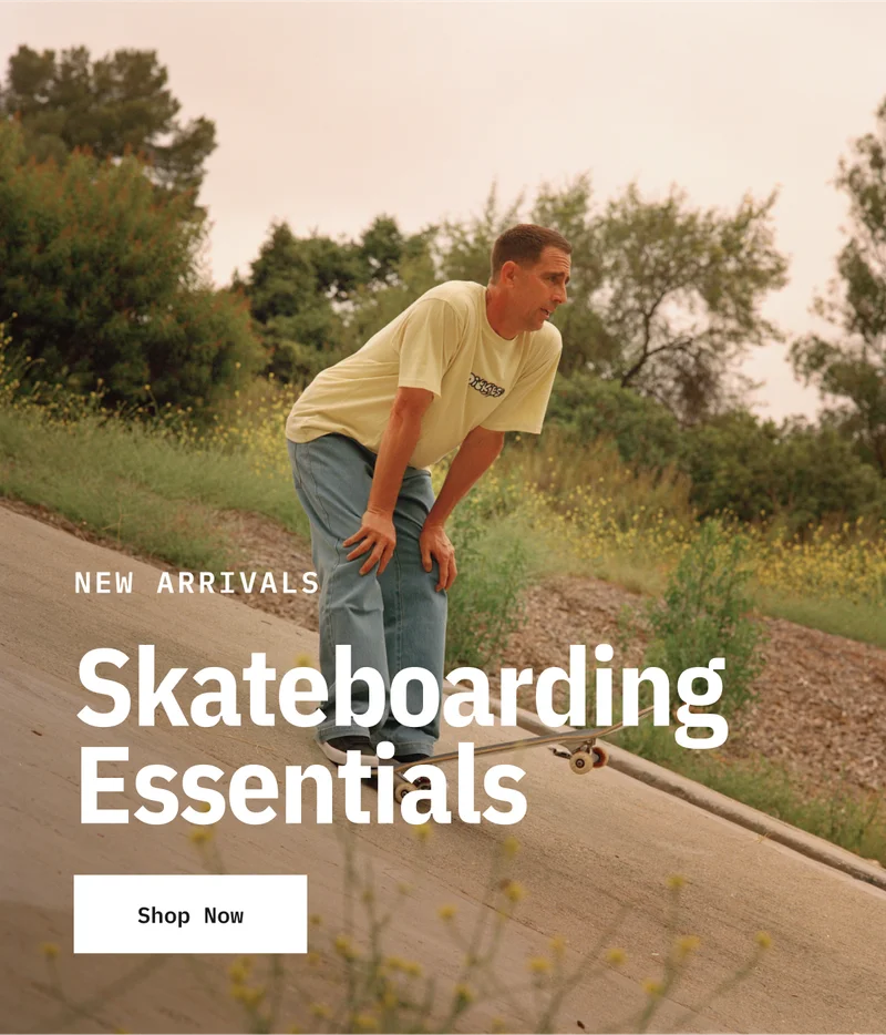 New Arrivals. Skateboarding Essentials. Shop Now.