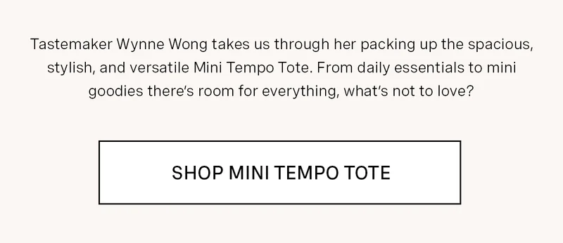 Mini Tempo Tote In Chestnut