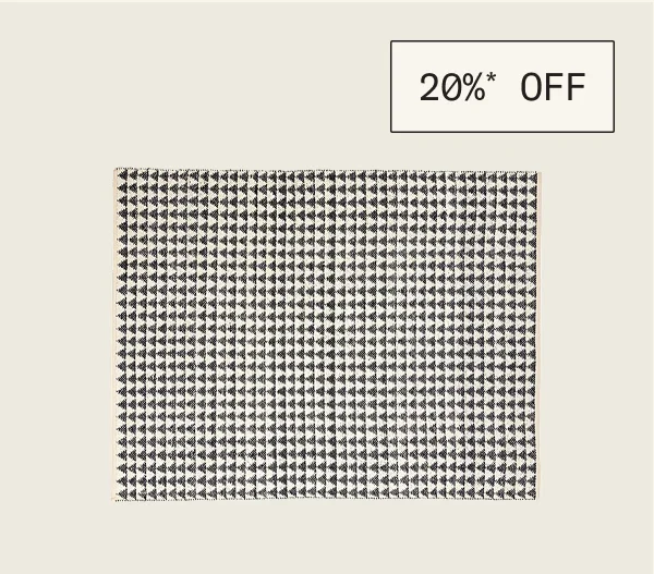 Save 20%* on Rugs & Accessories