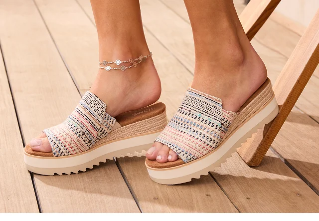 Diana Mule Wedge Sandal