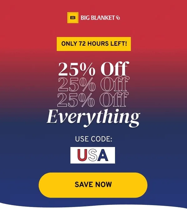 Red, white and snooze
