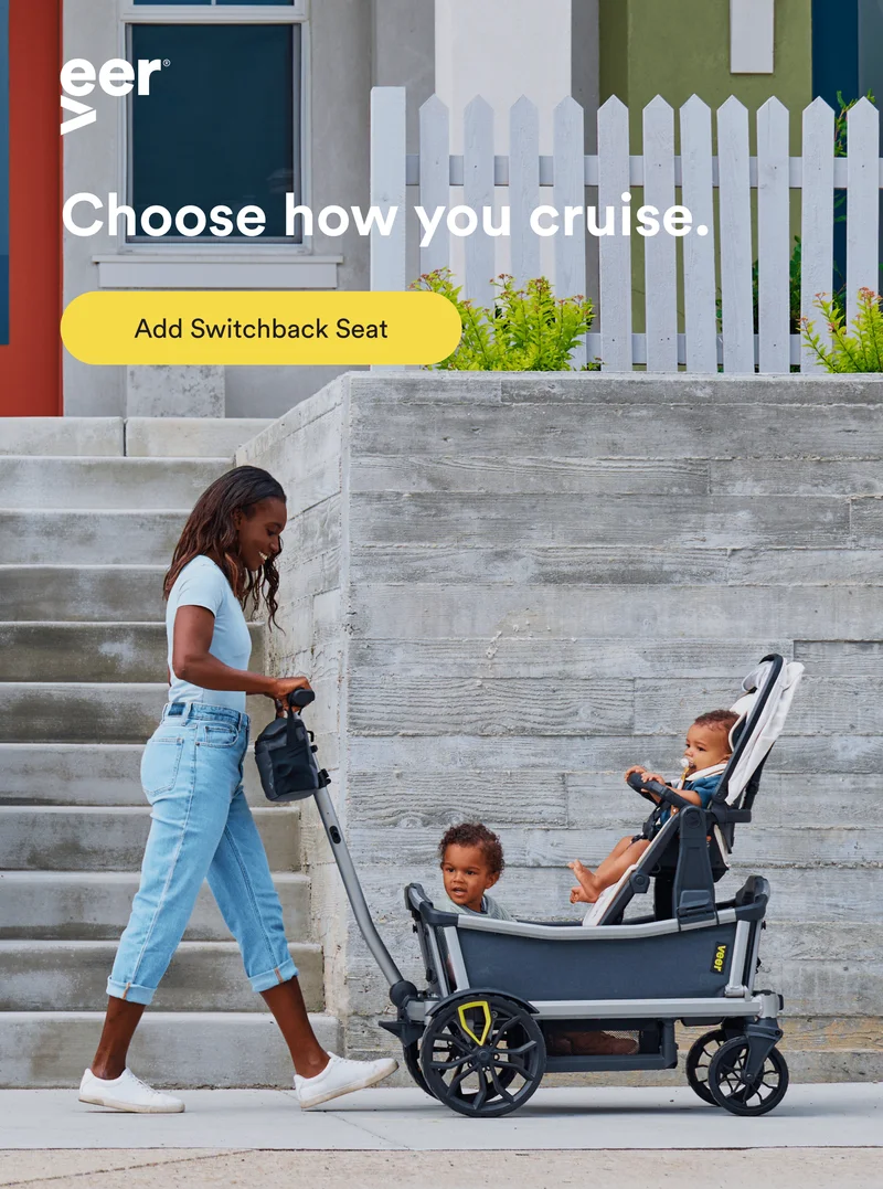 choose how you cruise. - add switchback seat