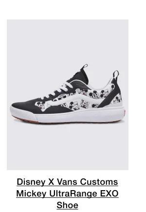Disney X Vans Customs Mickey UltraRange EXO Shoe