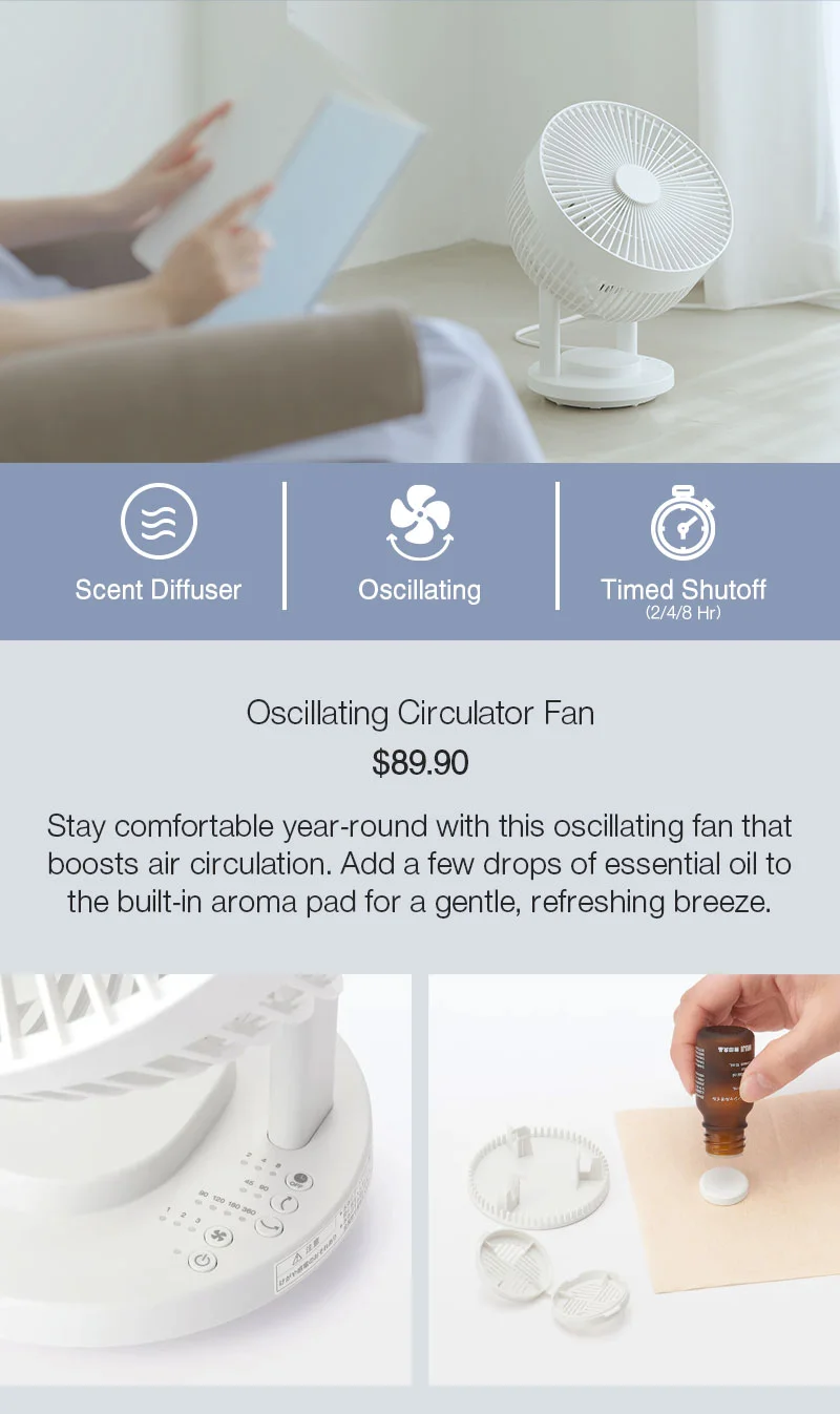 Shop Oscillating Circulator Fan