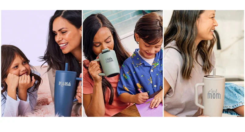 Lifestyle Images of Moms with Their Personalized Brüs