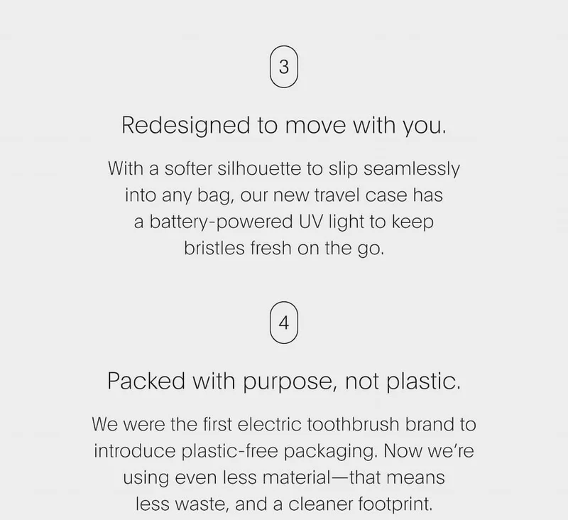 Redesigned to move with you. | Packed with purpose, not plastic.