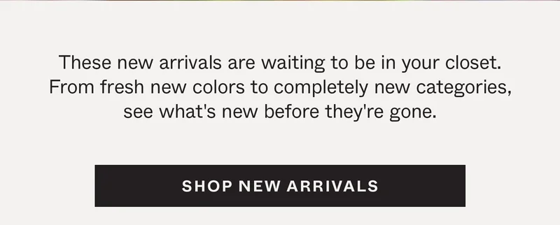 Shop New Arrivals