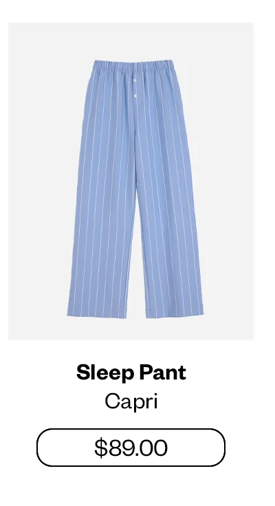 Sleep Pant - Capri
