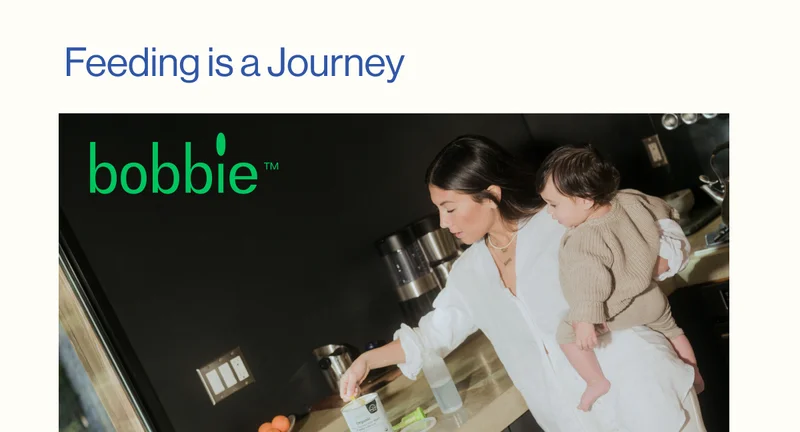 bobbie. Feeding is a Journey