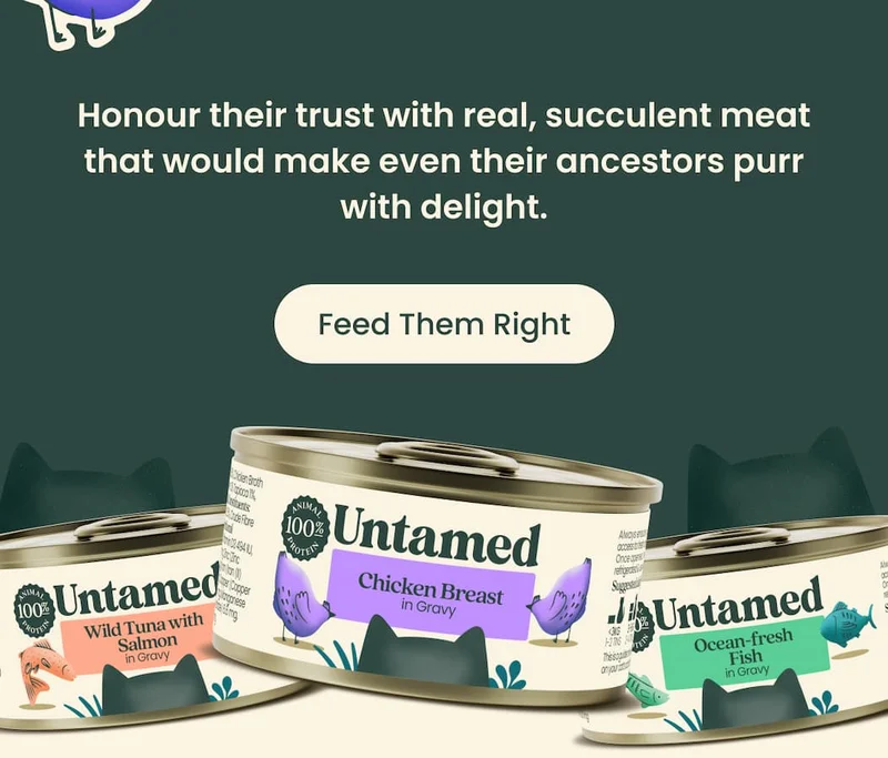 Honour their trust with real, nutritious, protein-packed food. Feed Them Right