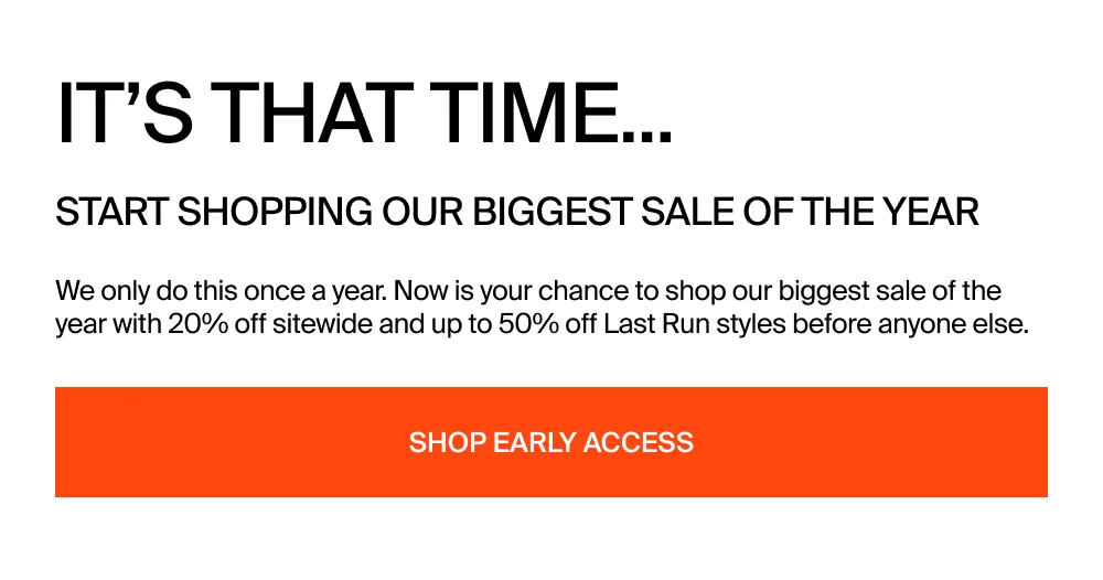 Shop Black Friday Early Access