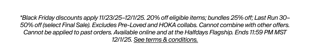 Black Friday Sale Terms & Conditions