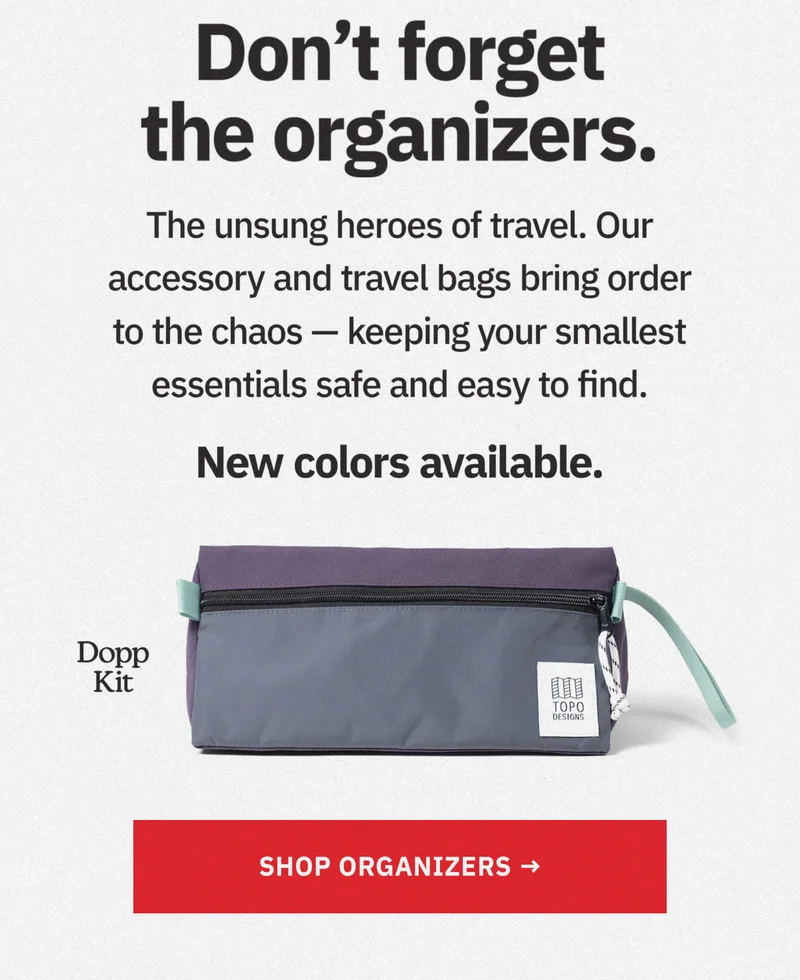 Shop Bag Organizers