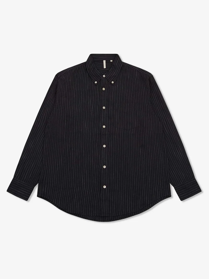 Image of Sunflower Button Down Shirt - Black