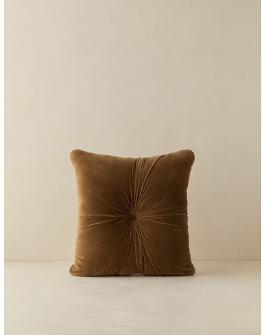 Monroe Velvet Pillow-Toast / Square