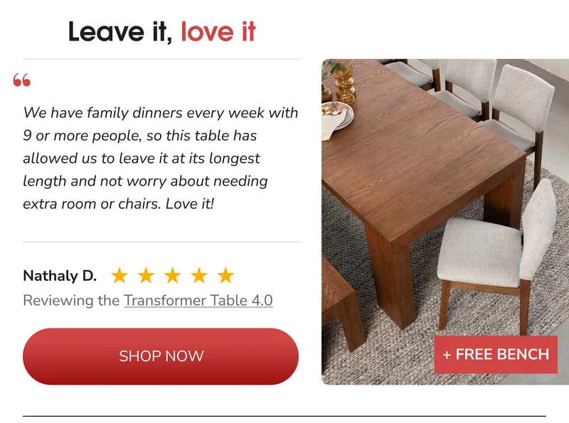 Leave it, love it