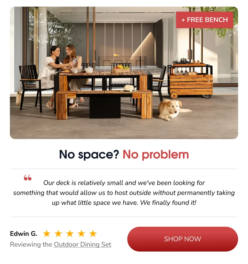 No space? No problem
