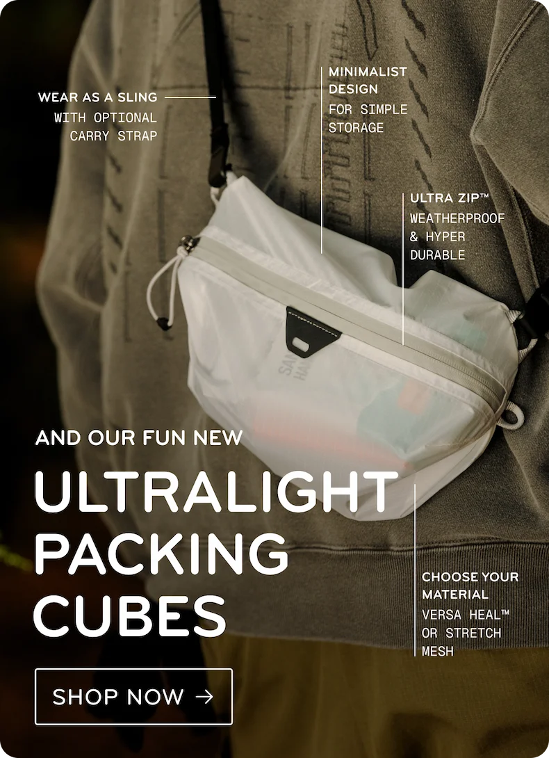 Ultralight Packing Cubes