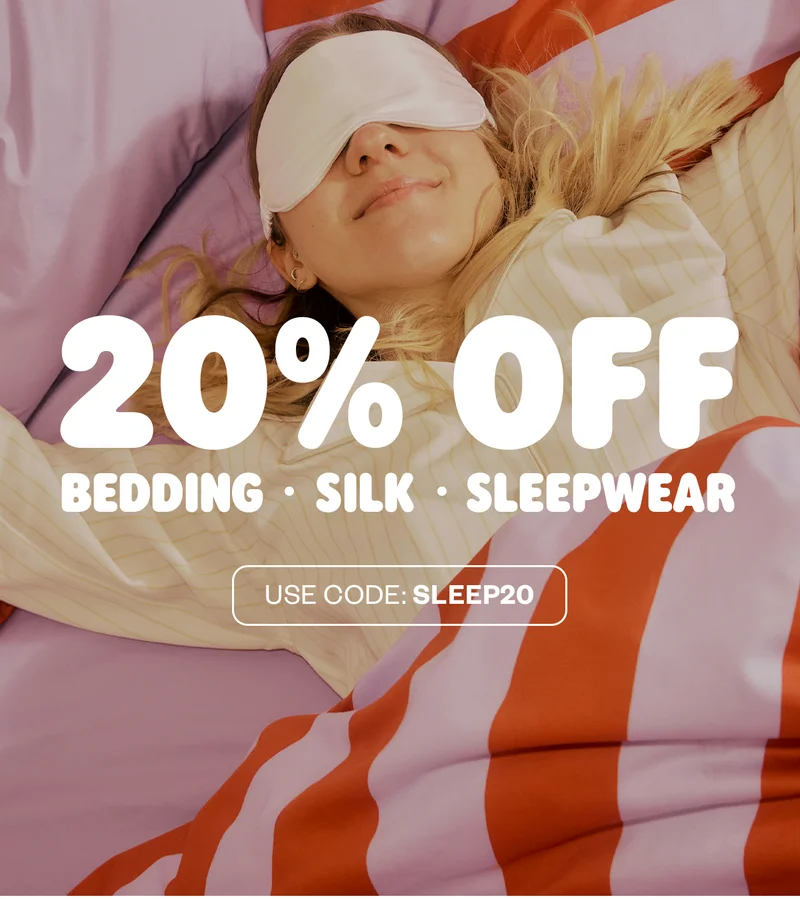 20% Off Bedding Silk Sleepwear. Use code: discount code