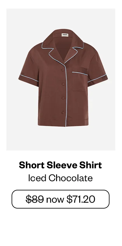 Short Sleeve Shirt - Iced Chocolate
