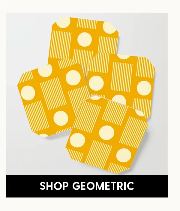 Shop Geometric Coasters