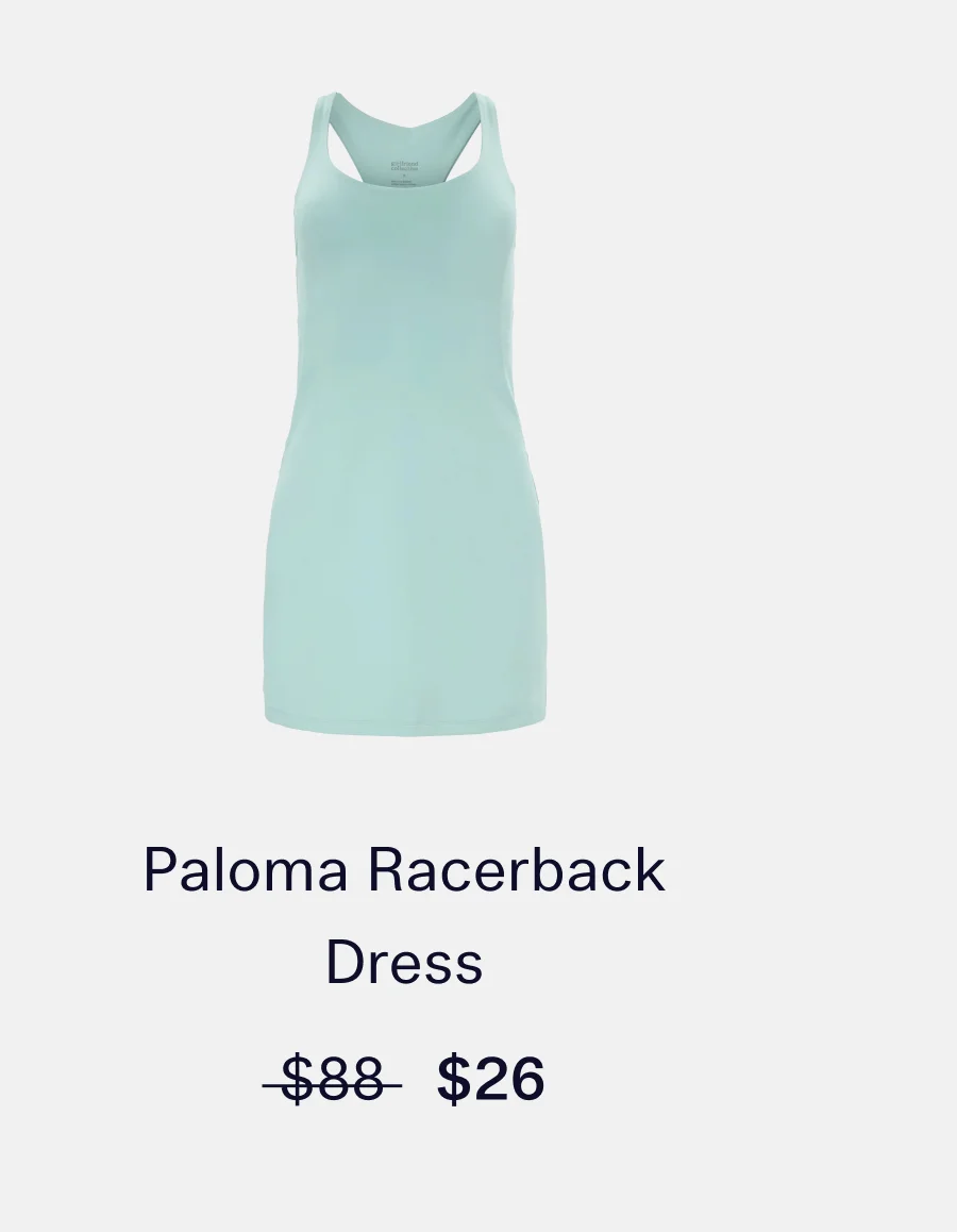 Paloma Racerback Dress   |   USD 26