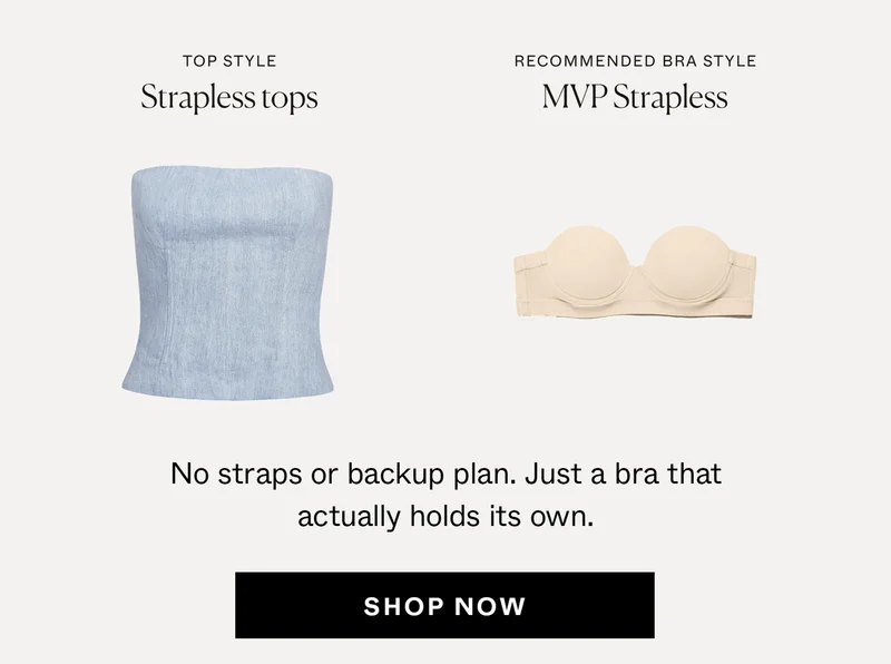 Strapless tops: MVP Strapless