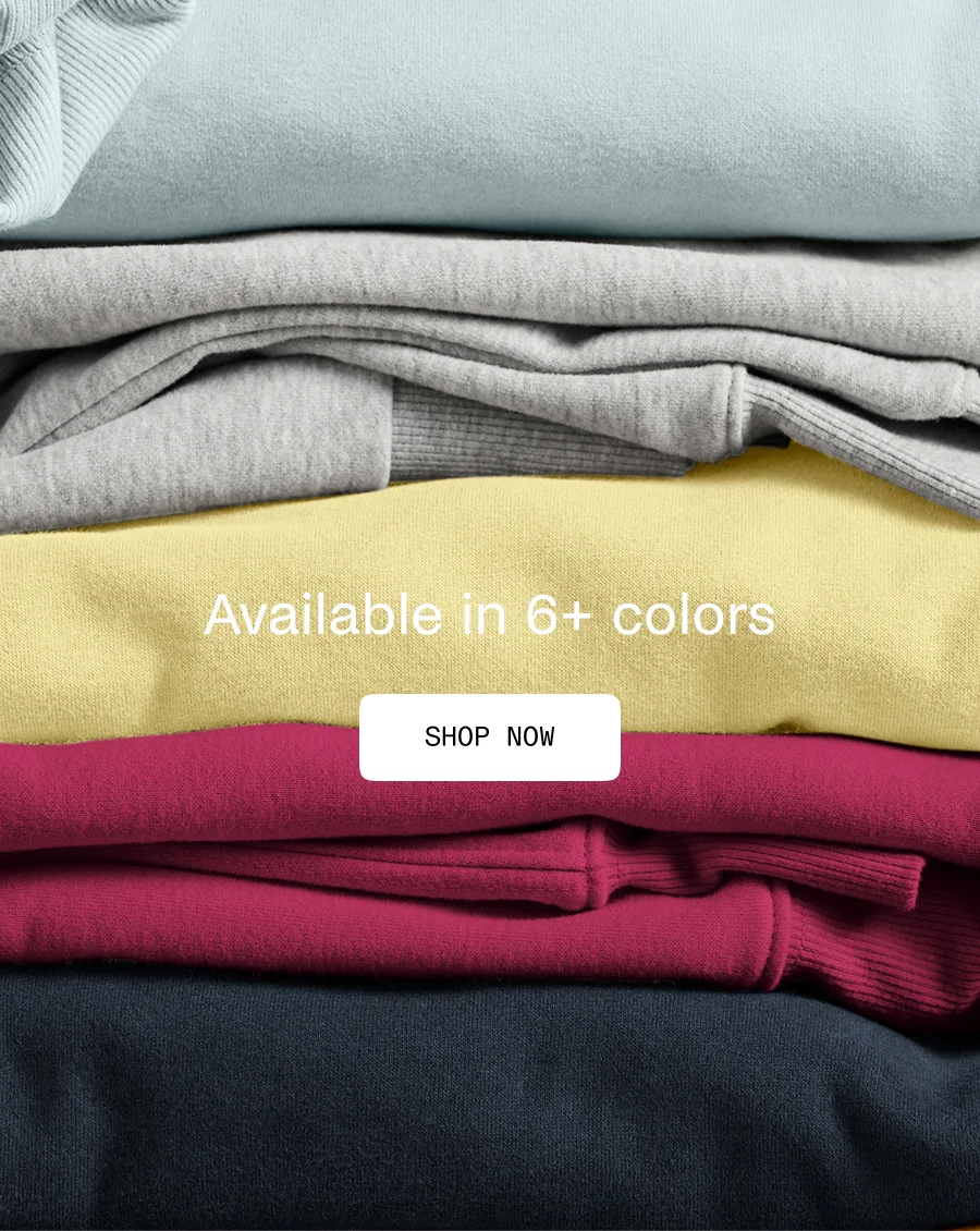 Available in 6+ colors.