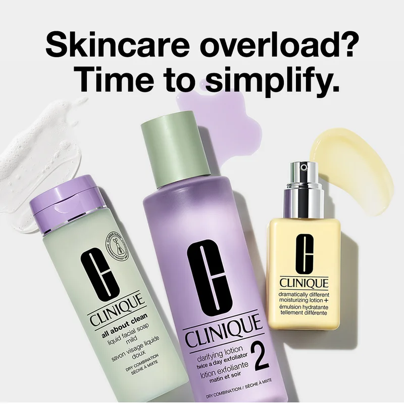 Skincare overload? Time to simplify.