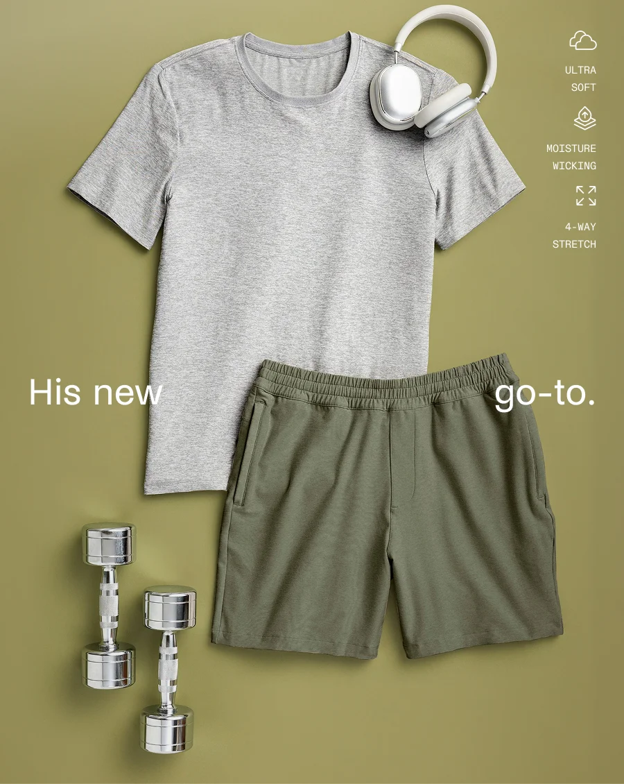 Always Beyond Men's Crew Tee 2.0 in Silver Mist