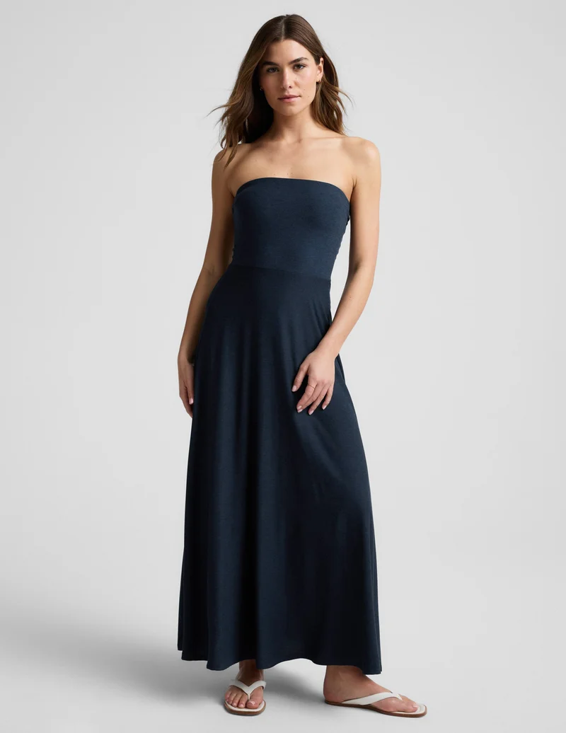 Image of Featherweight Strapless Maxi Dress