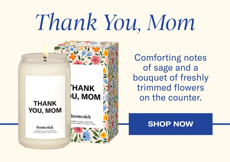 Homesick | 30% off & FREE SHIPPING on gifts for your grad | Celebrate their next chapter with candles that remind them of home | Shop Now