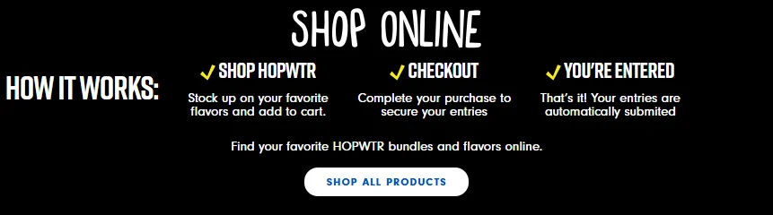 How it works: Shop Online, Checkout, and You've Entered