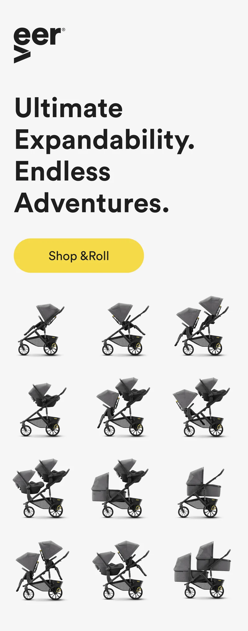 ultimate expandability. endless adventures. - shop &roll