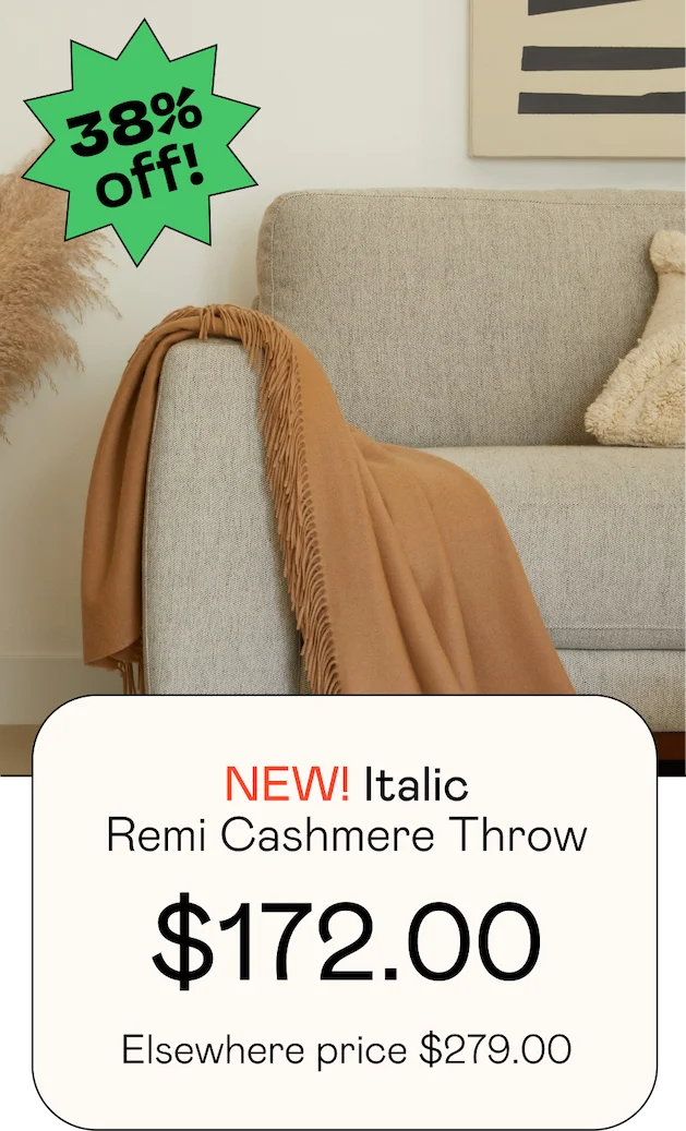 Remi Cashmere Throw