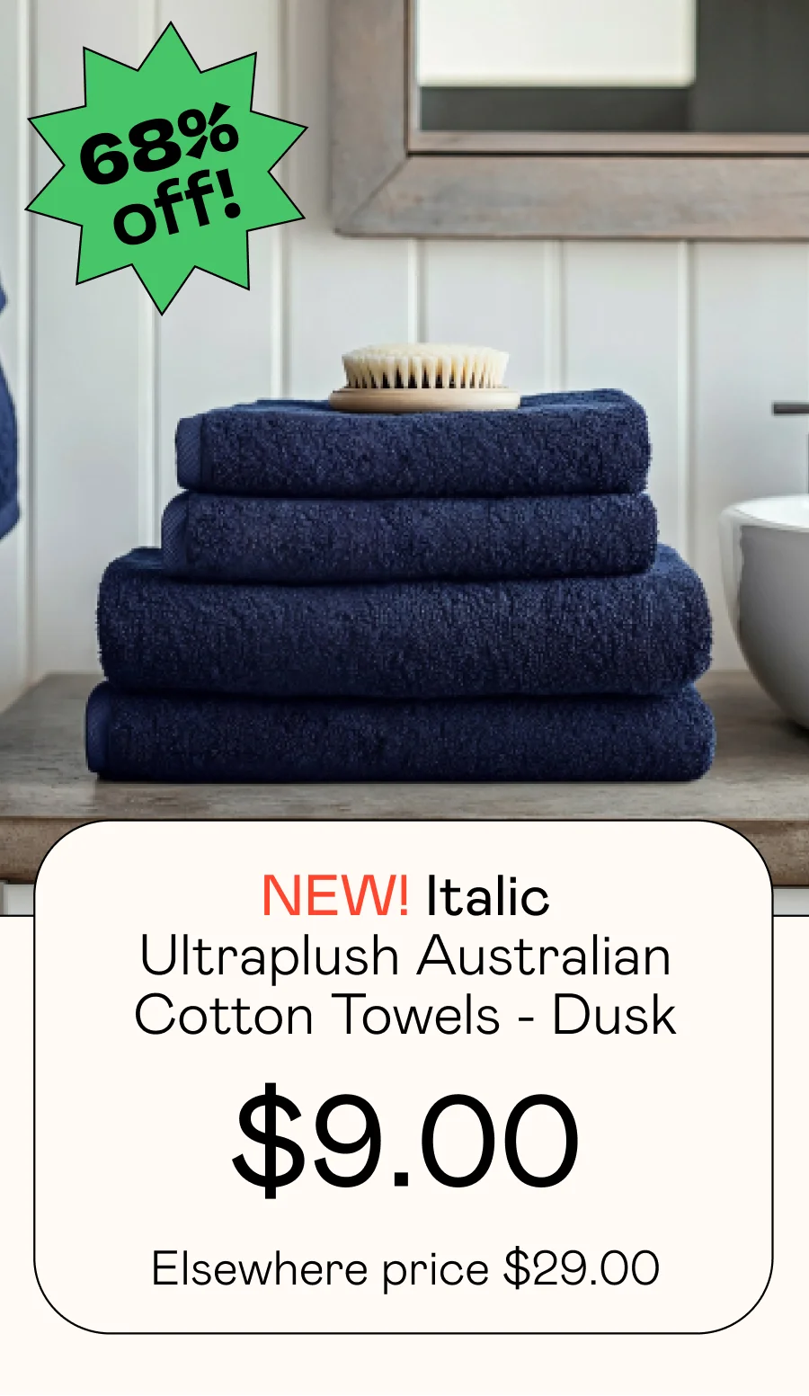 Ultraplush Australian Cotton Towels - Dusk